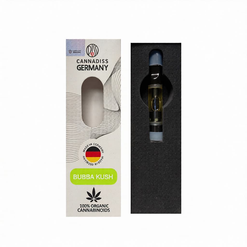 CANNADISS BUBBA KUSH 1 МЛ - TAC КАРТРИДЖ: Глибоке розслаблення