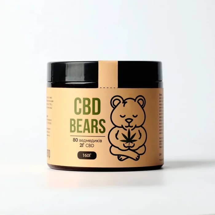 CBD Желейные Мишки Relax Mix 160 г (400 мг CBD)