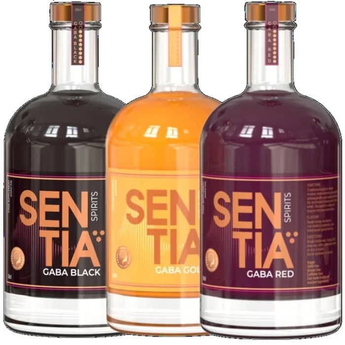 Функциональные напитки Sentia Red, Gold, Black