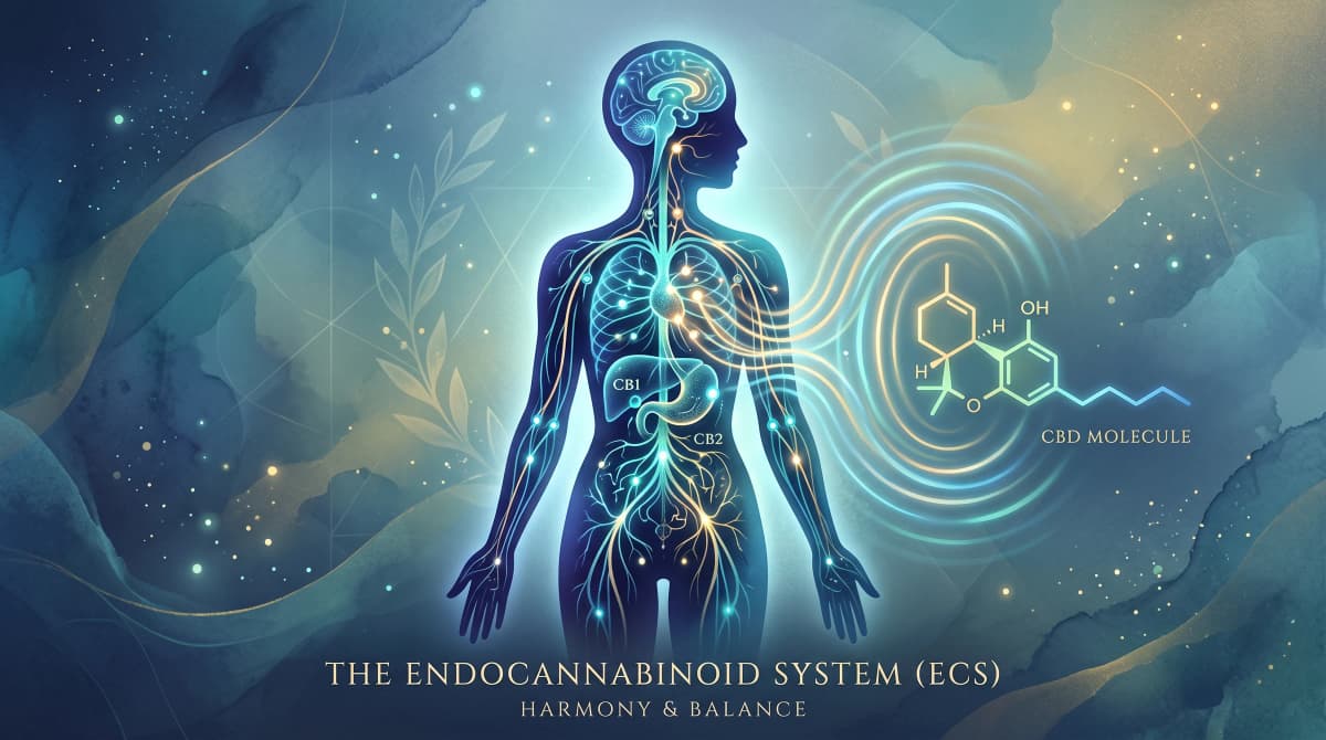 Ендоканабіноїдна система та CBD: Як канабідіол взаємодіє з нашим організмом?