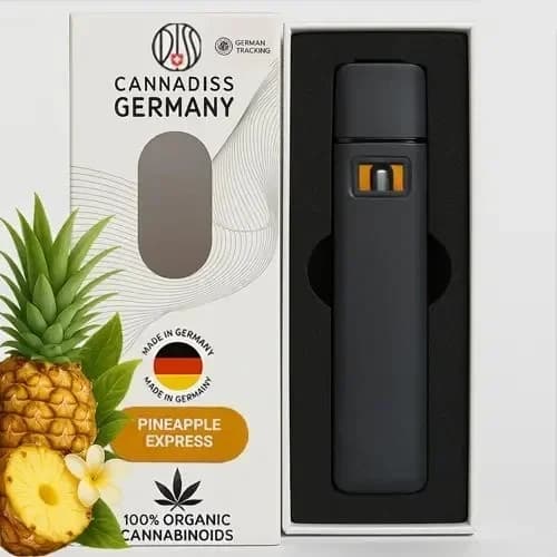 Одноразовий TAC Вейп Cannadiss Pineapple Express 1 мл | Легальна альтернатива ТГК