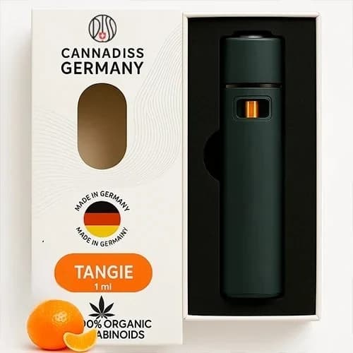 Одноразовий TAC Вейп Cannadiss Tangie 1 мл - Легальна альтернатива ТГК